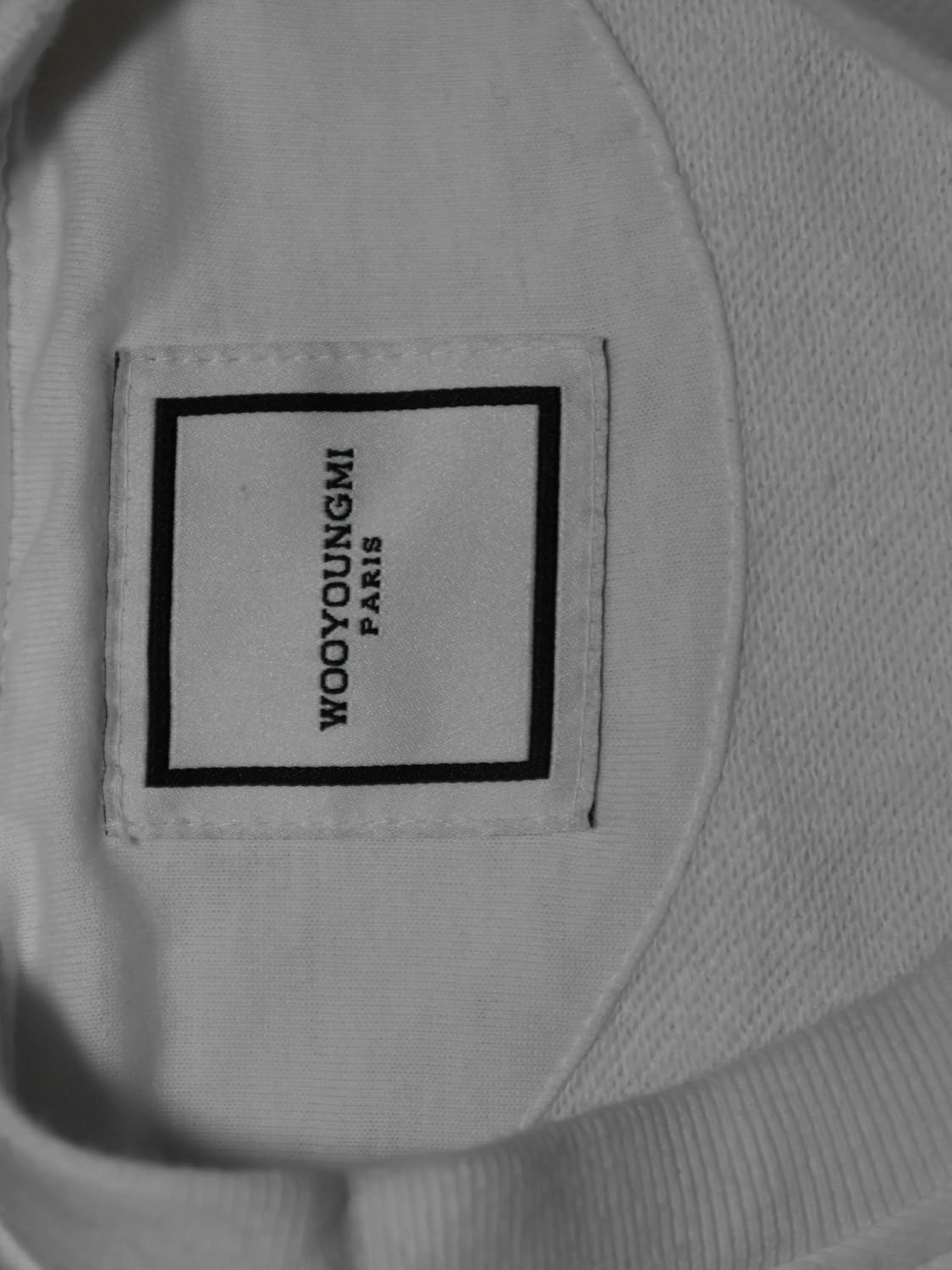 [정품]우영미 WOOYOUNGMI 파리 화이트 티셔츠 상품이미지3