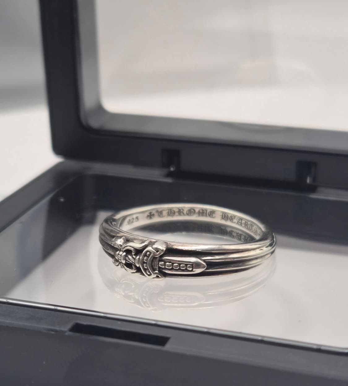 크롬하츠 정품 베이비 대거링 US12(kr26-7호) 풀구성 판매 상품이미지2