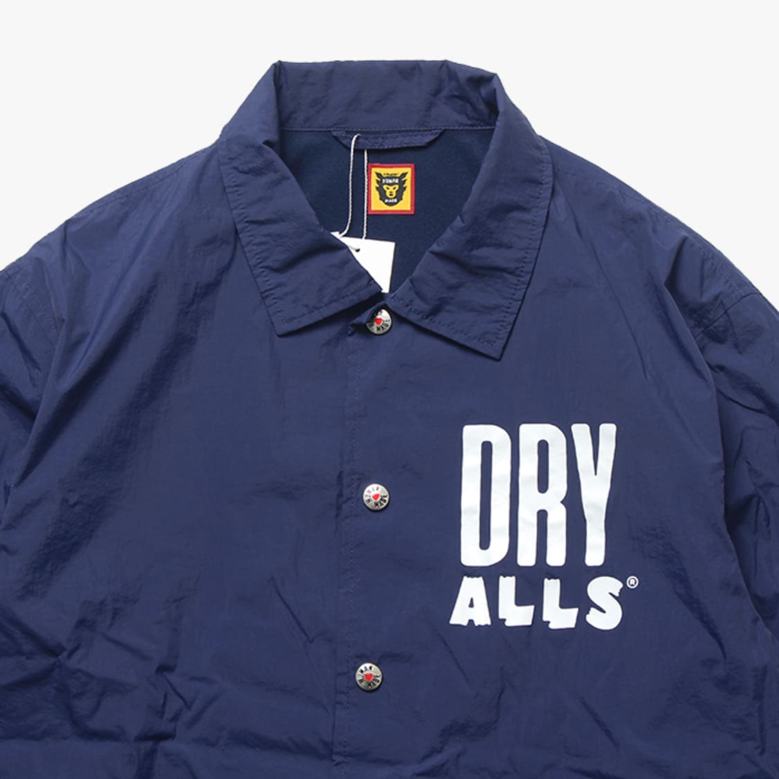  HUMAN MADE "Navy Coach Jacket" 상품이미지5
