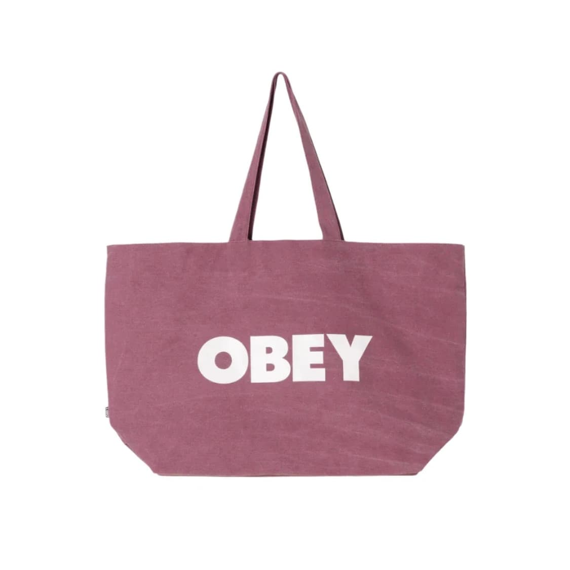 OBEY 피그먼트 다이드 토트백 버건디 상품이미지1