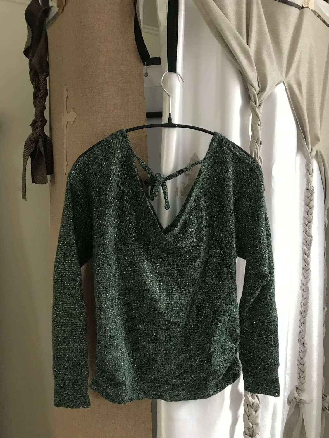 vintage green pearl knit 상품이미지6
