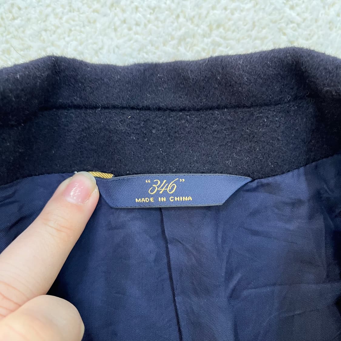 38S 브룩스브라더스 울 코트 0310M 상품이미지2