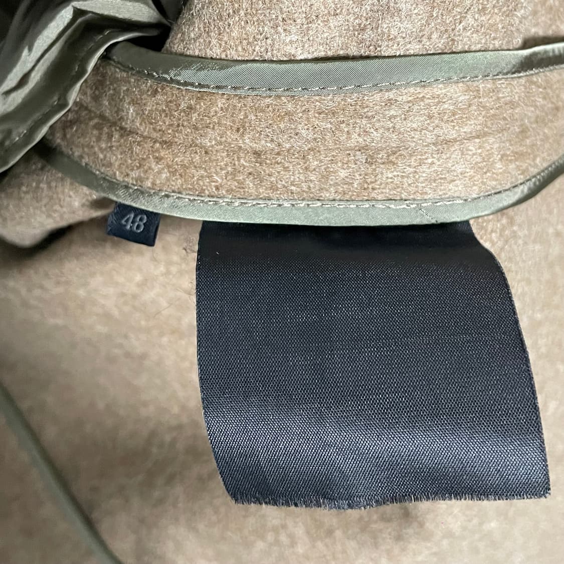 프라다 빈티지 울 디테일 롱 코트 (on.595) 상품이미지8