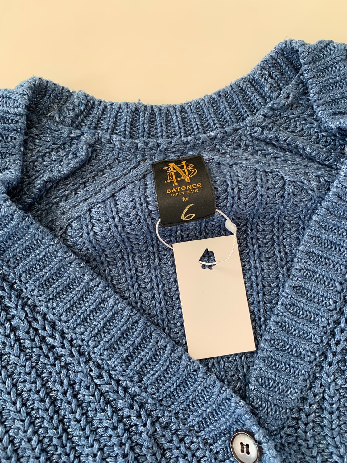 Batoner 바토너 니트 가디건 상품이미지4