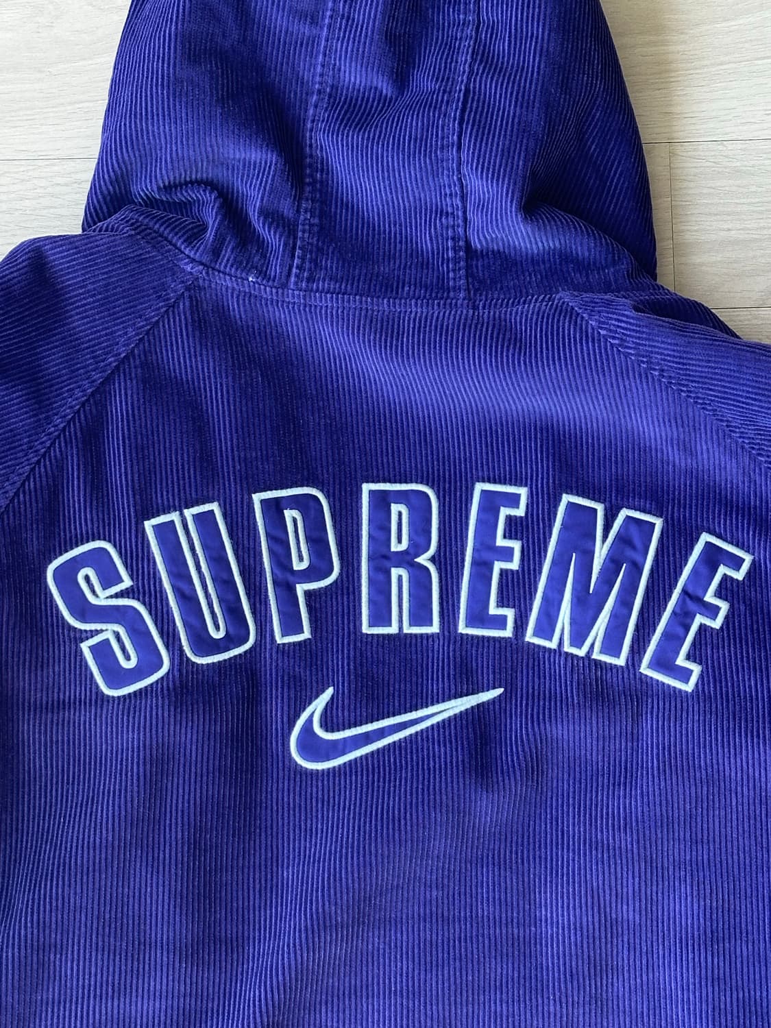슈프림 x 나이키 아크 코듀로이 후드 자켓 퍼플 - XL 상품이미지4