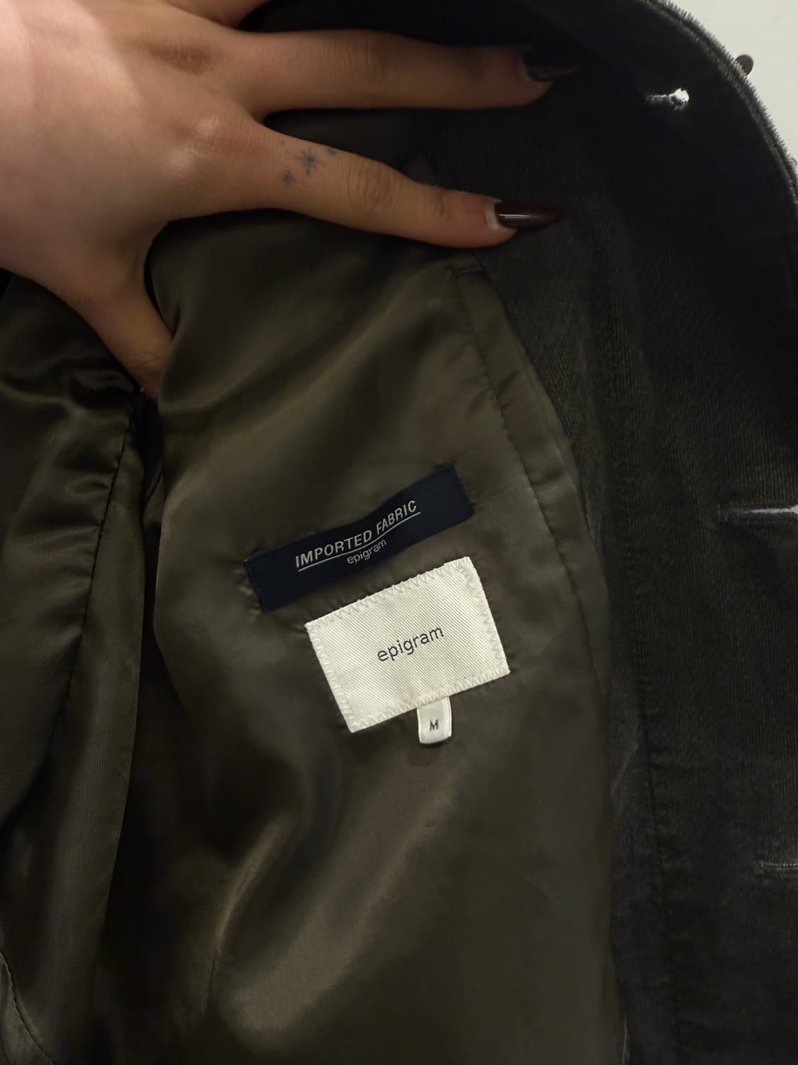 에피그램 소프트 코듀로이 자켓 U1354 상품이미지5