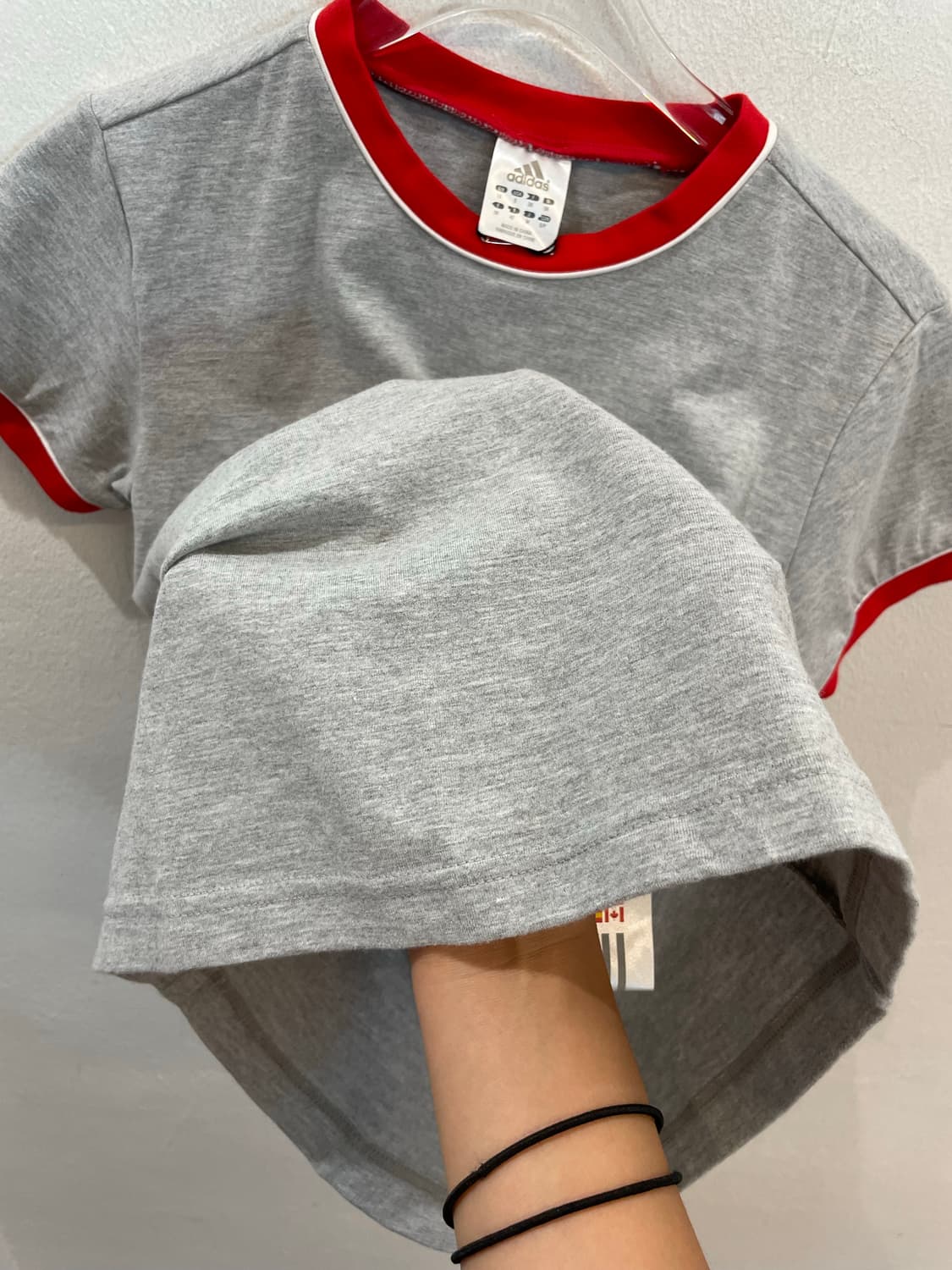 Adidas red point half T 상품이미지5