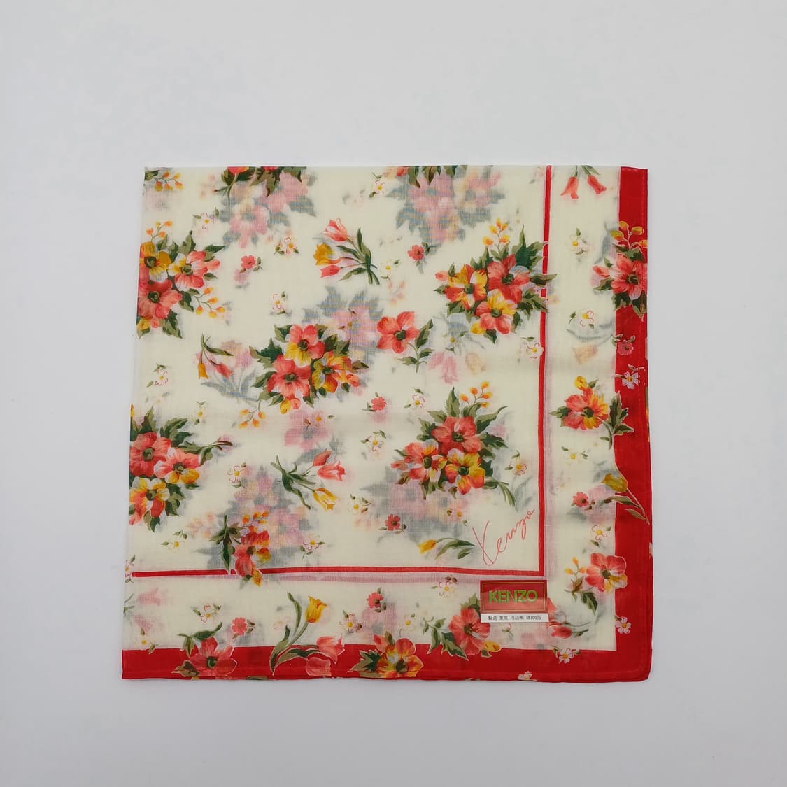 겐조 손수건 스카프 3장 세트 [JRCFSB11735-154-1] 상품이미지3