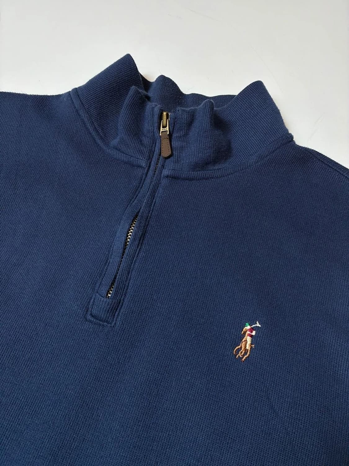 폴로 랄프로렌 큐알 신형 하프집 맨투맨 PN8888 상품이미지3