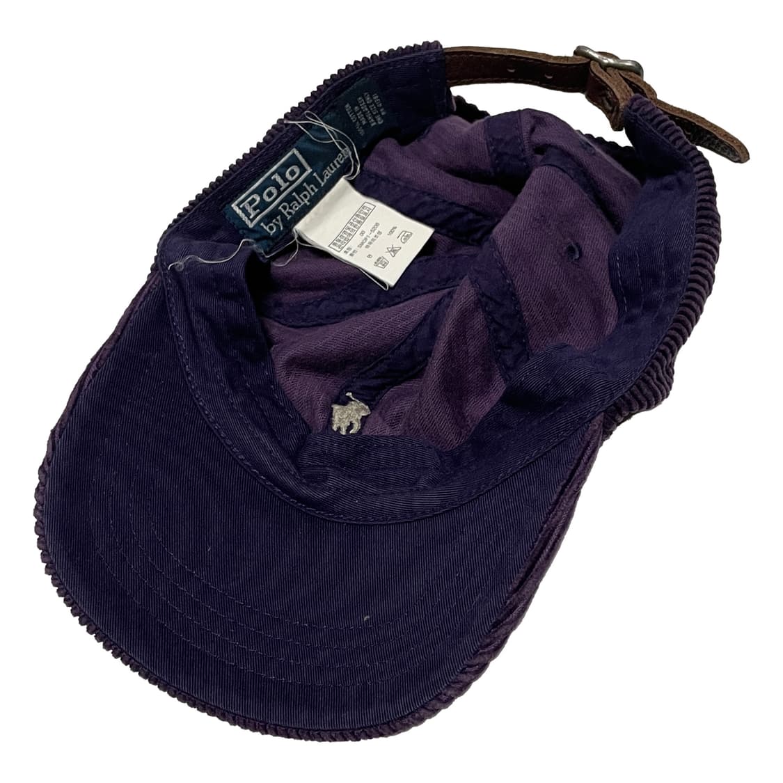 폴로 랄프로렌 코듀로이 볼캡 모자 퍼플 상품이미지5