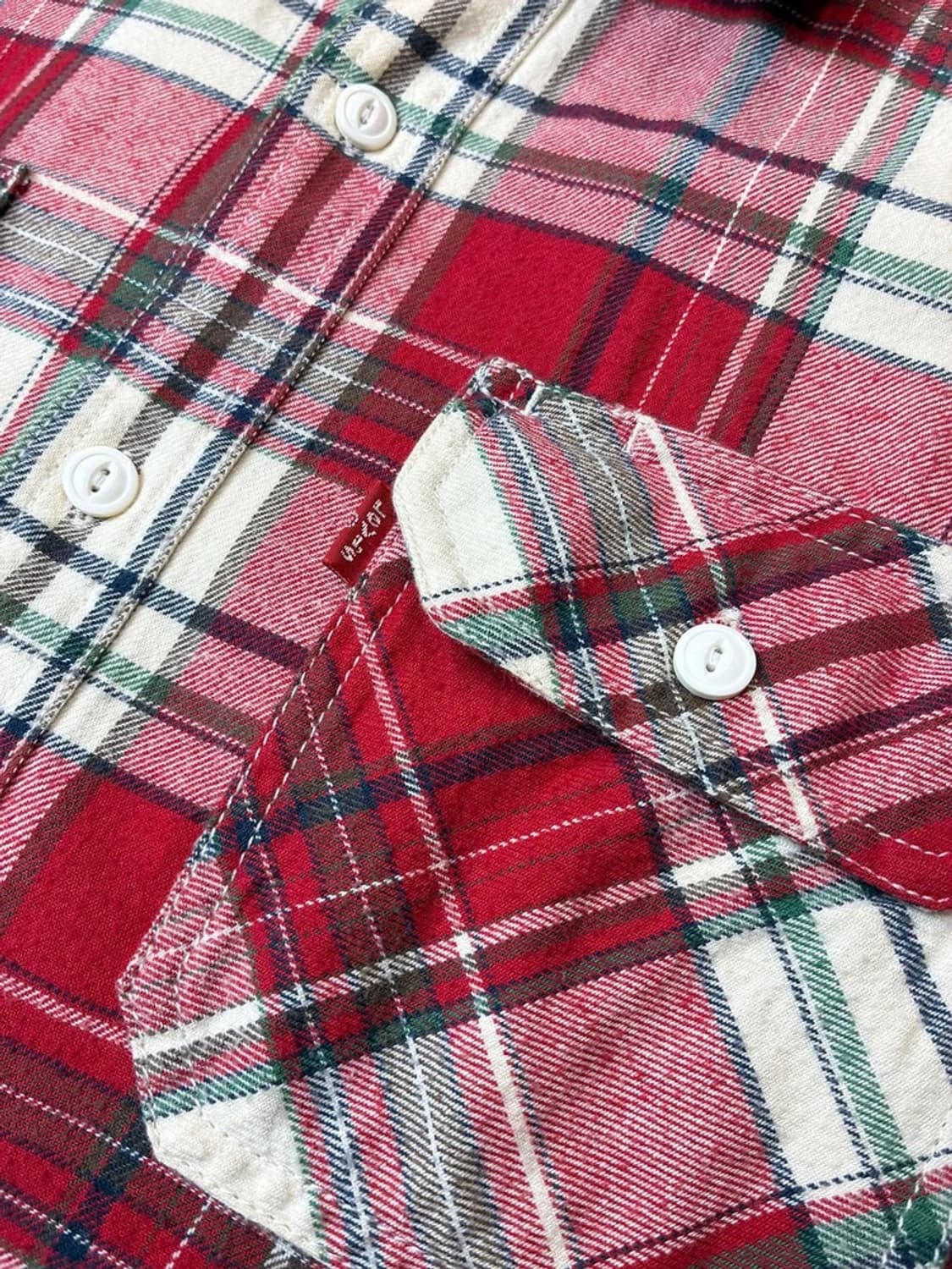 리바이스 00's 체크 웨스턴 남방 PN6279 상품이미지4