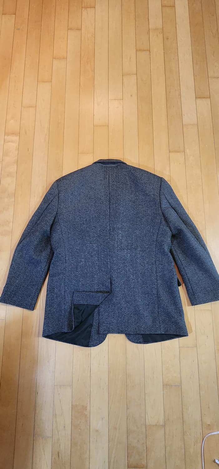 진그레이 알파카100 모직 트위드자켓 XL 상품이미지5