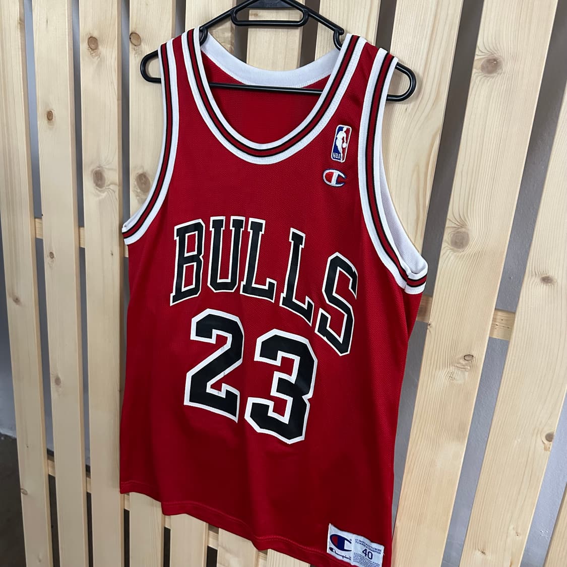 (M) 챔피온 NBA 시카고 불스 마이클 조던 23 져지 상품이미지3