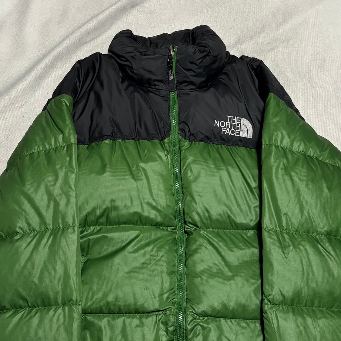 105 노스페이스 눕시 700 그린 패딩 상품이미지1
