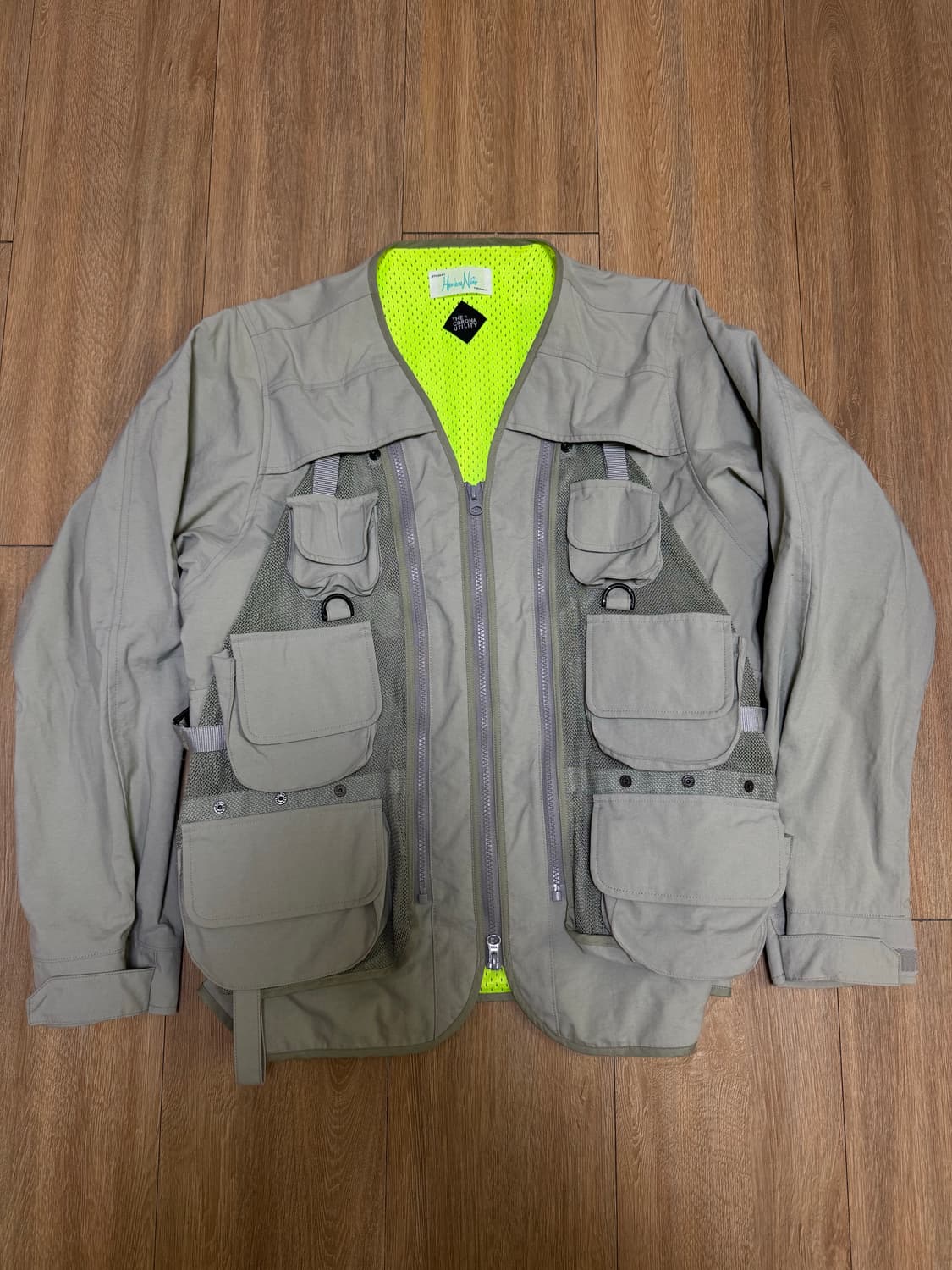 옴브레니노 더코로나유틸리티 베스트 자켓 L 상품이미지1