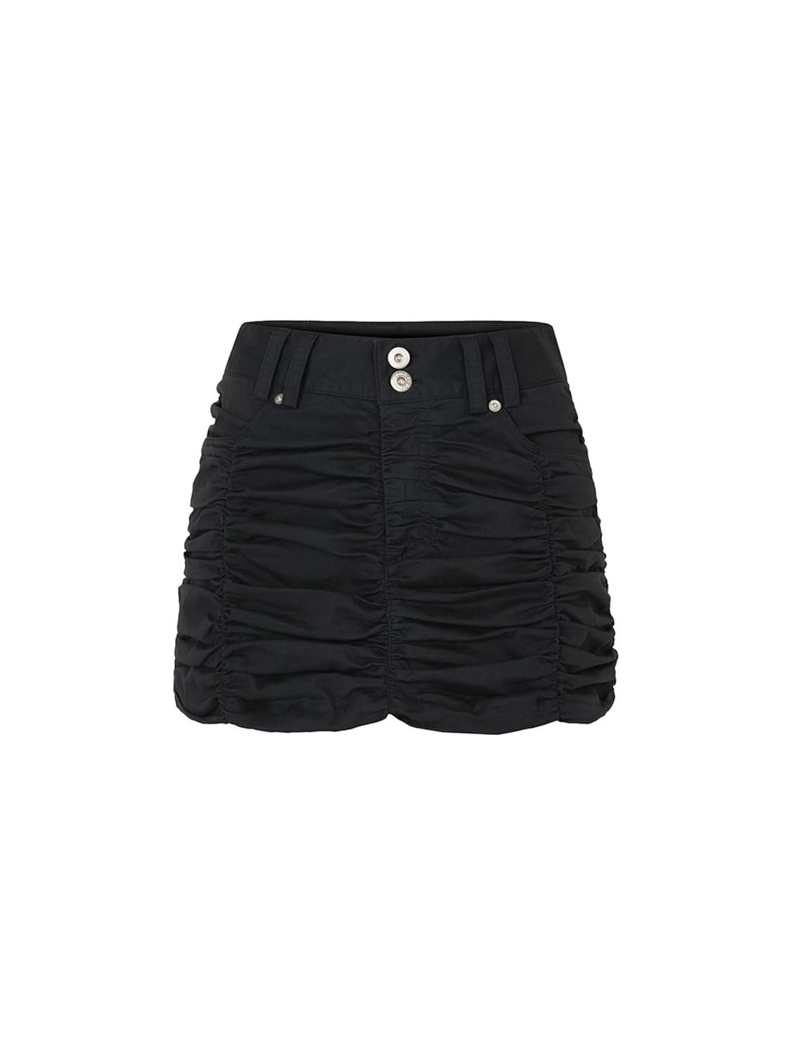 [M] 페인오어플레저 비올라 미니 스커트 블랙 상품이미지1