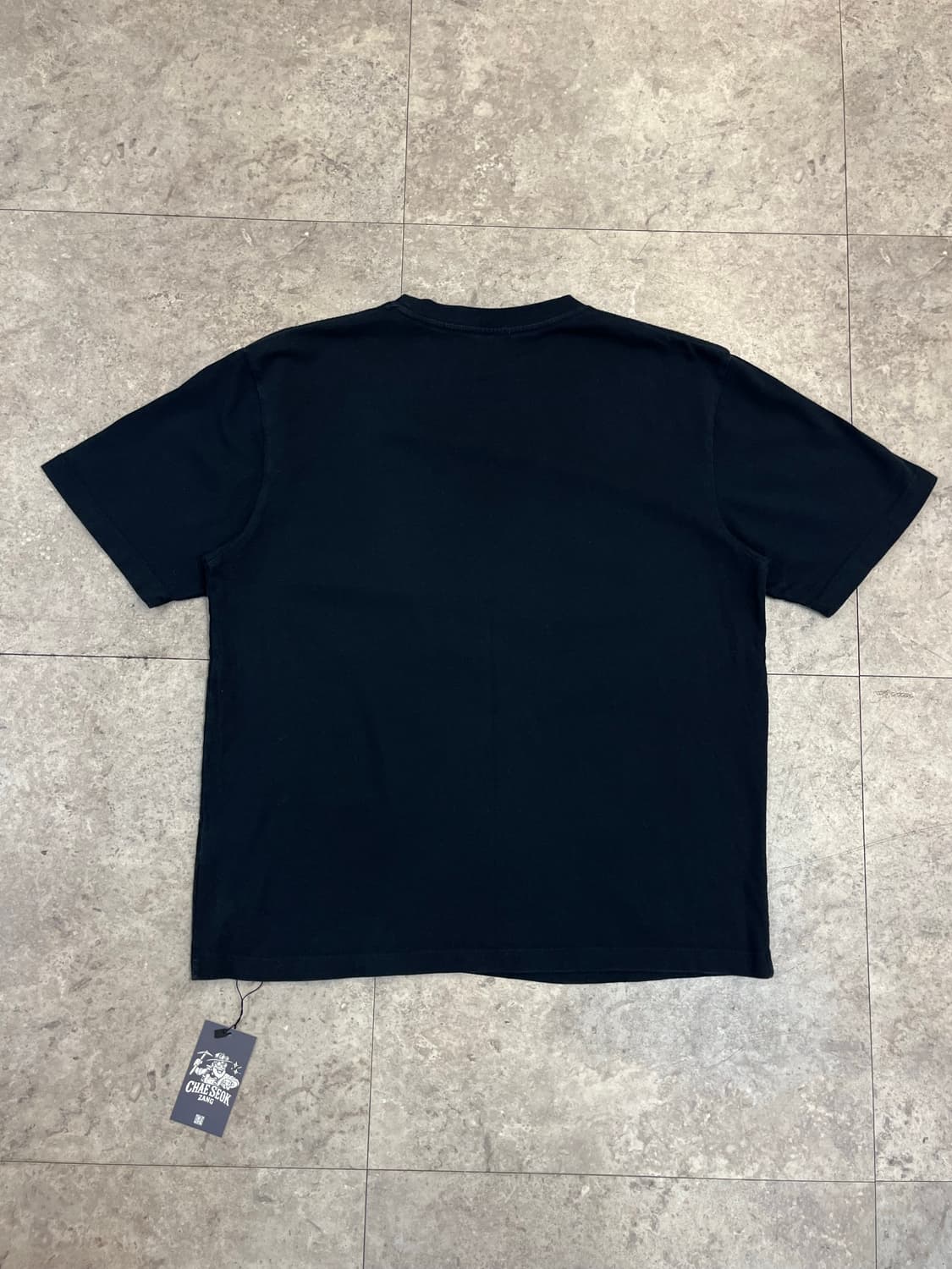 리 빅로고 반팔티 블랙 M #csz3920 상품이미지7