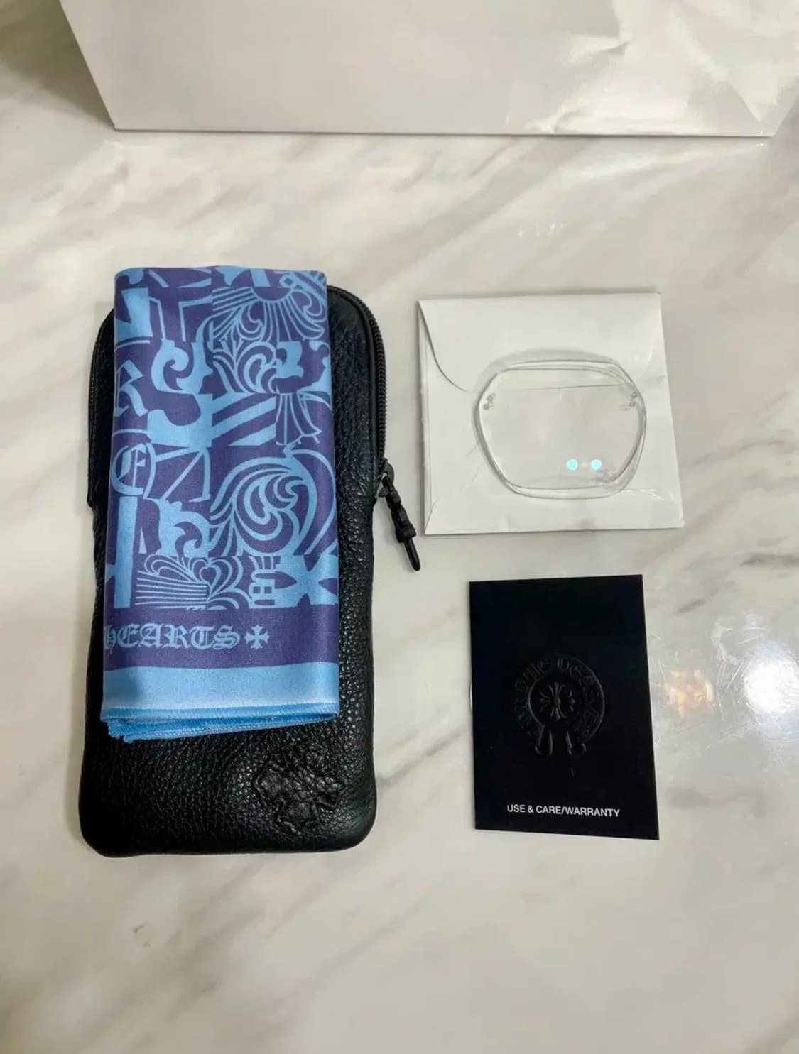 새상품 신형 크롬하츠 플루이드 안경 투톤골드 보증서O 상품이미지8