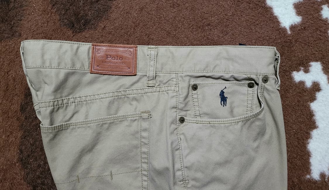 폴로 랄프로렌 남성용 카멜색상 면바지(36/34) 상품이미지4