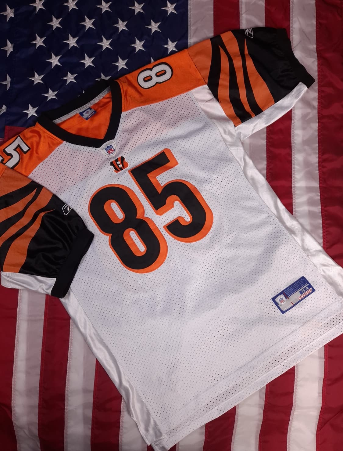 오리지날 90's 리복xNFL 신시내티뱅골 유니폼 상품이미지1