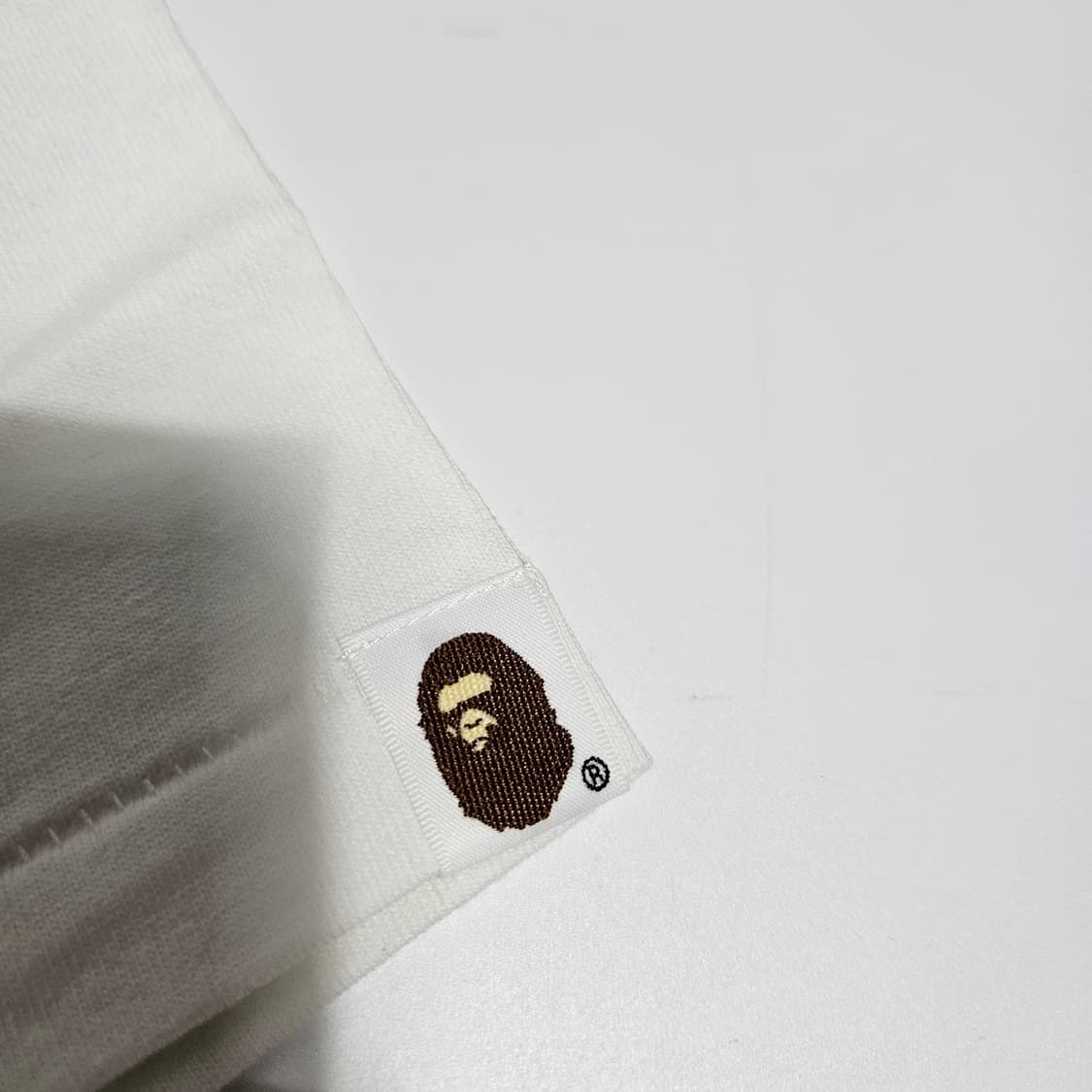 베이프 헤더 그레이 카모 컬리지 티셔츠[XXL] 상품이미지3