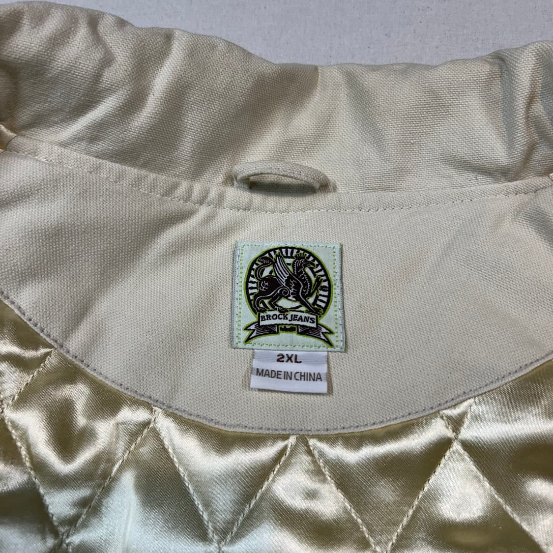 XXL) 빈티지 카키 스타디움 자켓 상품이미지8