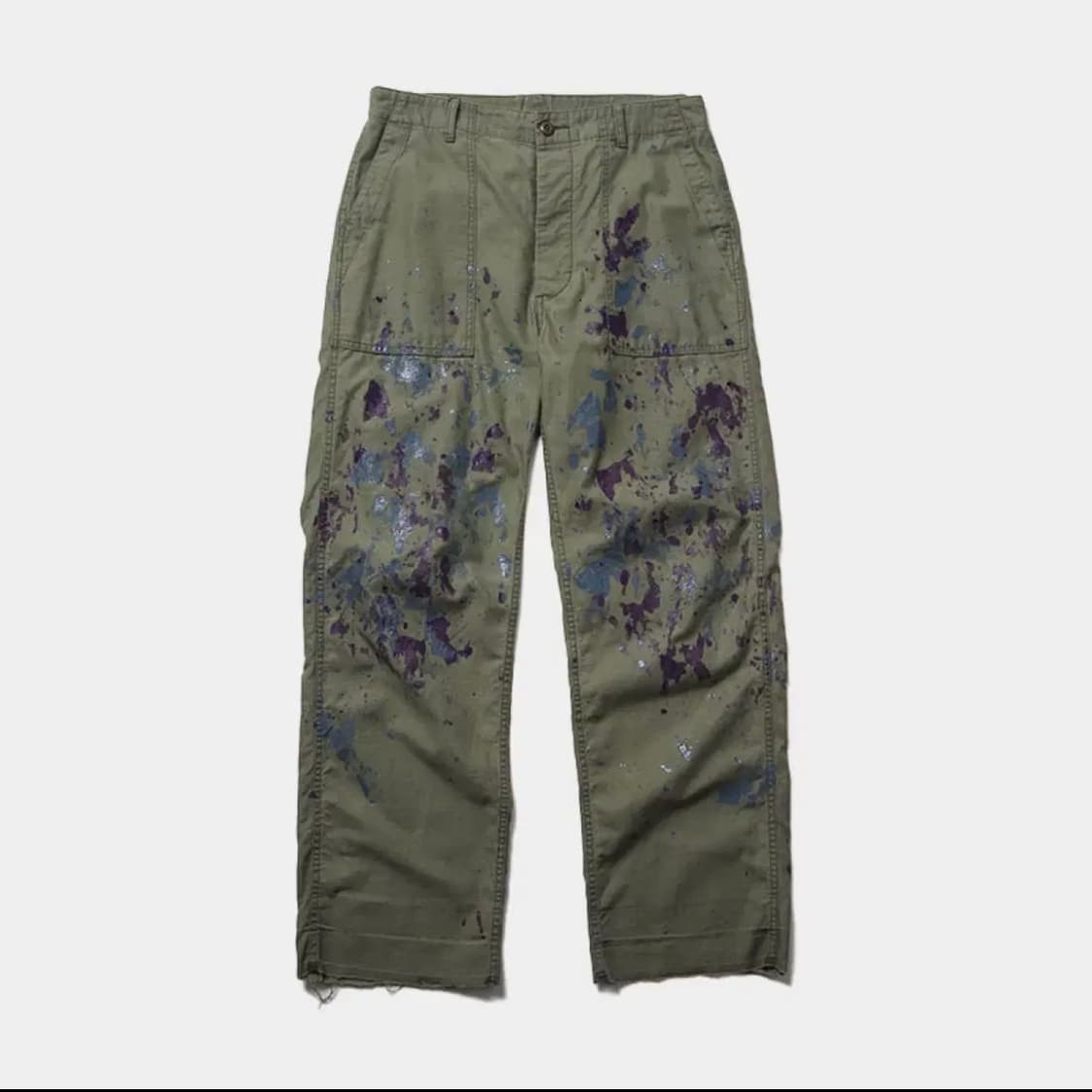 니들스 페인팅 퍼티그 팬츠 상품이미지1