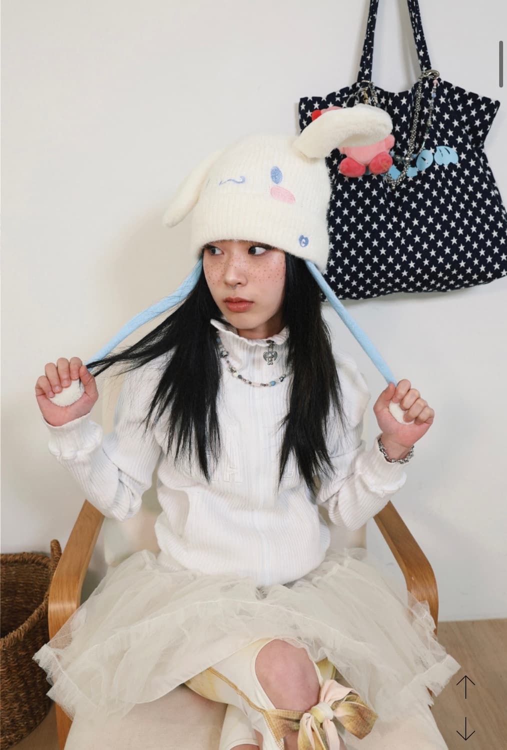 코지웨이브클럽 멀티스트랩 목걸이 08 화이트엔젤 상품이미지3