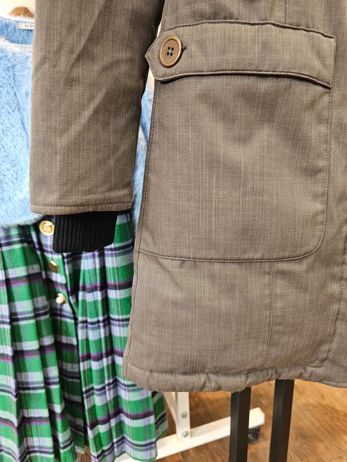 No.106 nobis 노비스 코요테 퍼패딩(XS) 상품이미지4