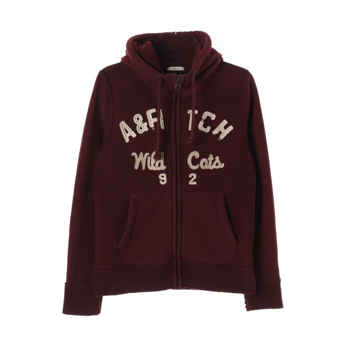 아베크롬비 버건디 빈티지 후드 집업 S 상품이미지1