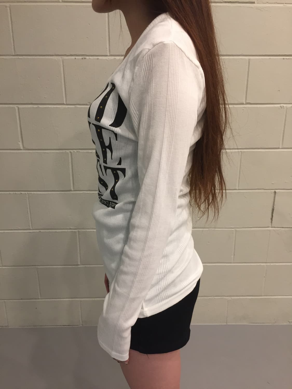 “BODY WAVE” Punk layered V-neck  상품이미지5