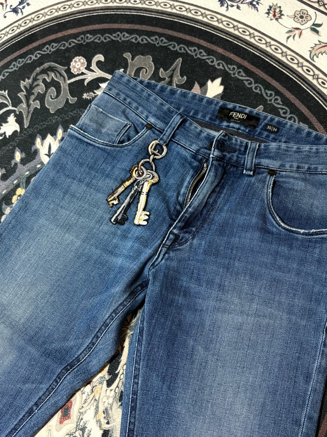 펜디 fendi 남자 데님 팬츠 상품이미지1