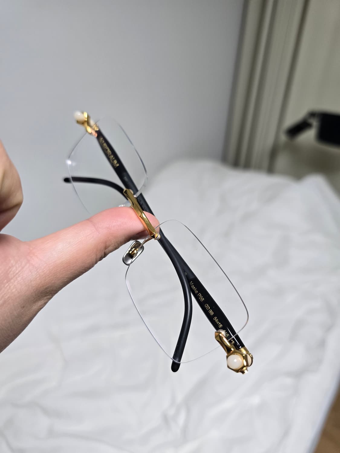 쿠보라움 무테 안경 상품이미지2