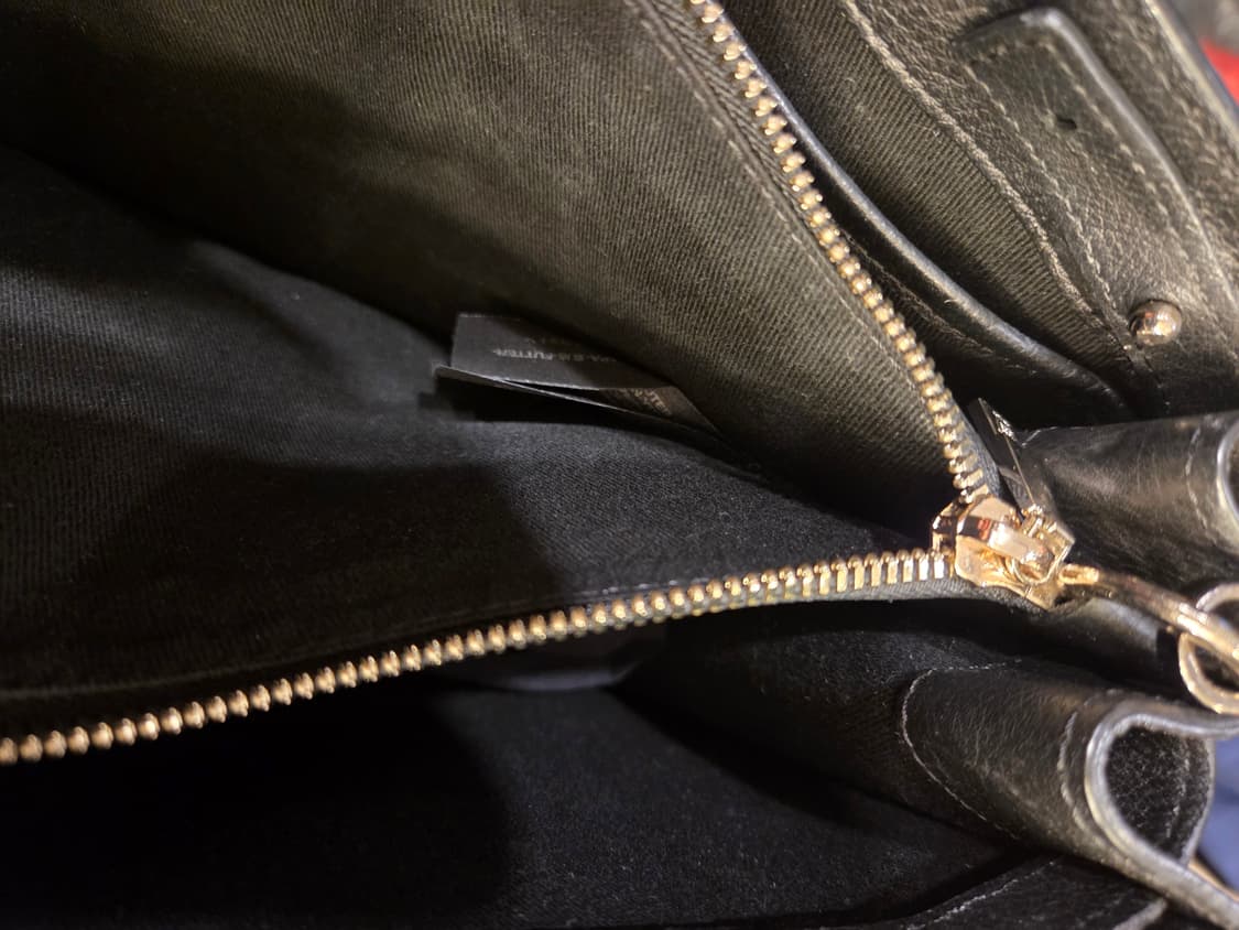 마시모두띠  블랙 소가죽 토트백  상품이미지8