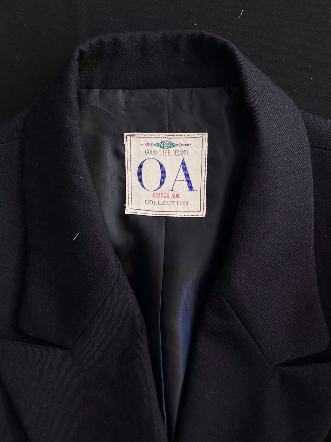 NAVY Double Breasted Jacket 상품이미지2