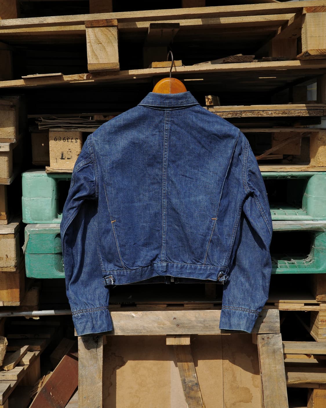 60s Key Imperial 웨스턴 요크 데님 워크 자켓 상품이미지6