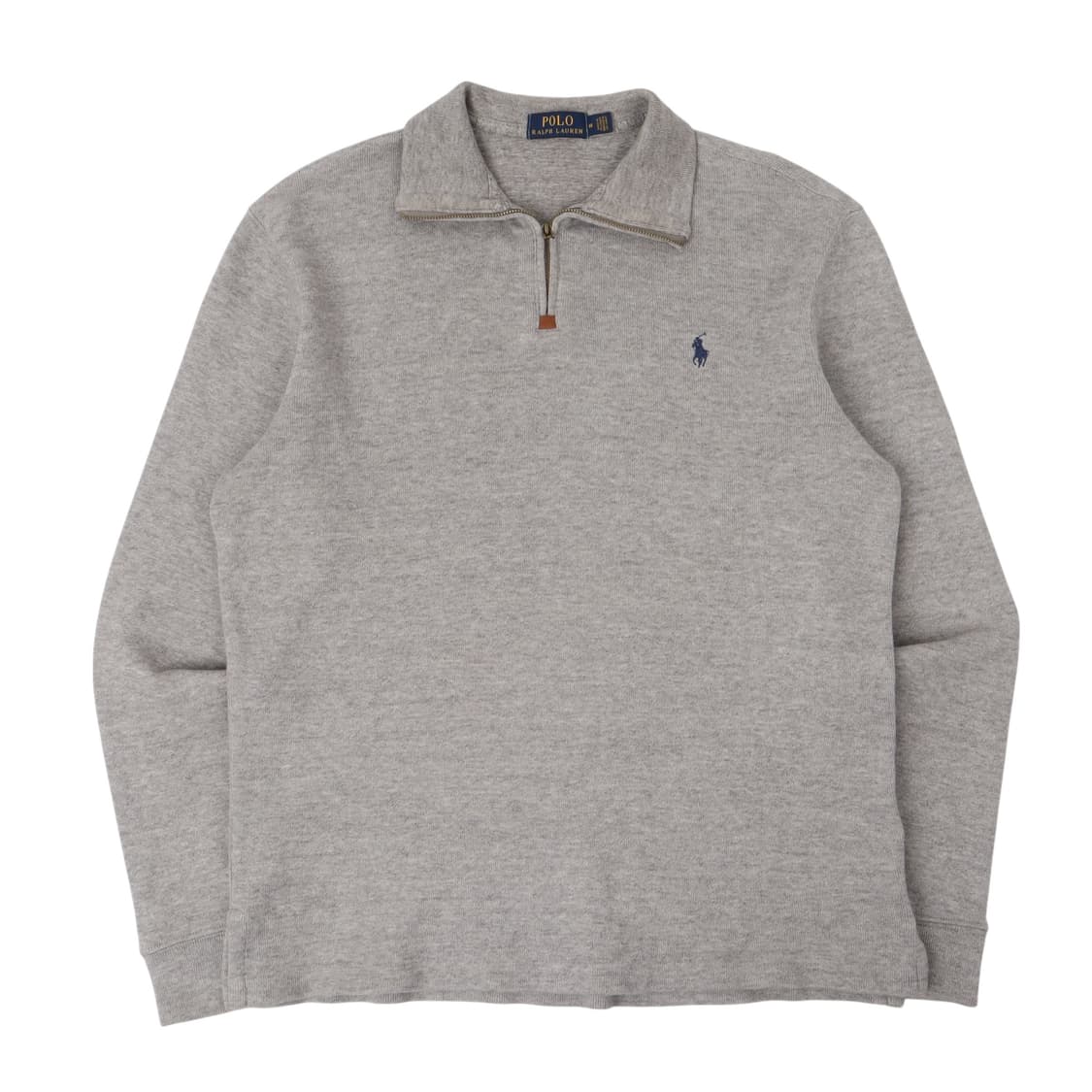 폴로 랄프로렌 그레이 하프집업 니트 스웻셔츠 상품이미지1