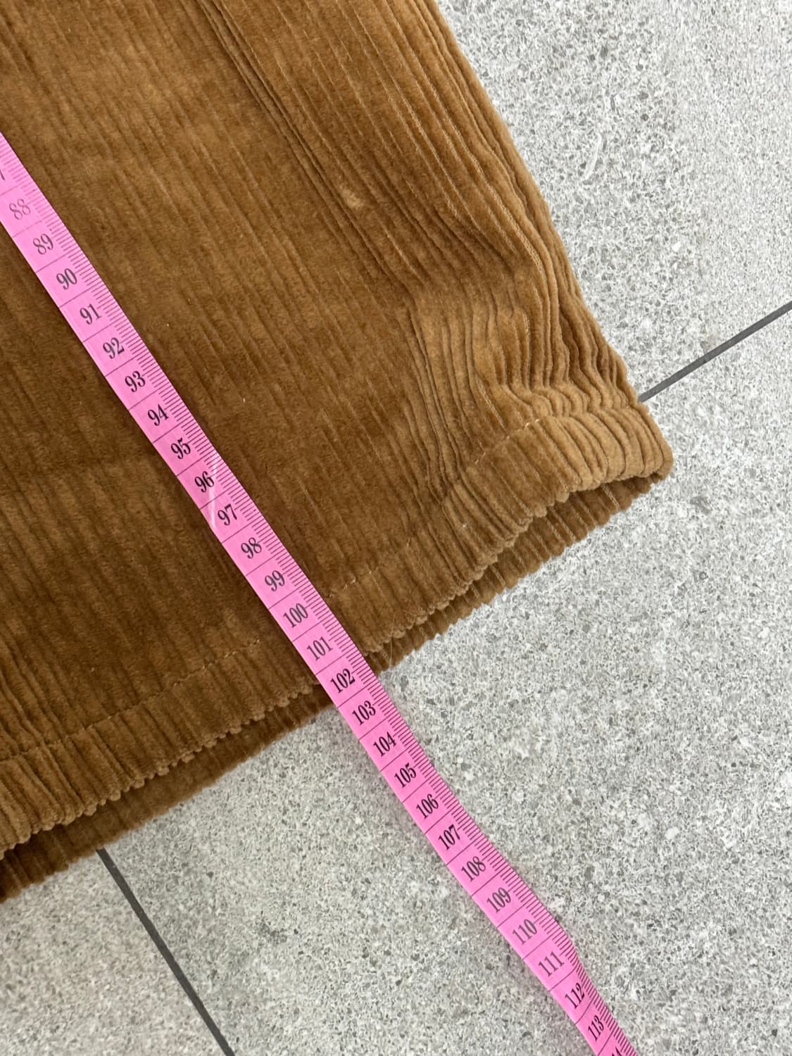 후아유 브라운 골지 오버롤 상품이미지5