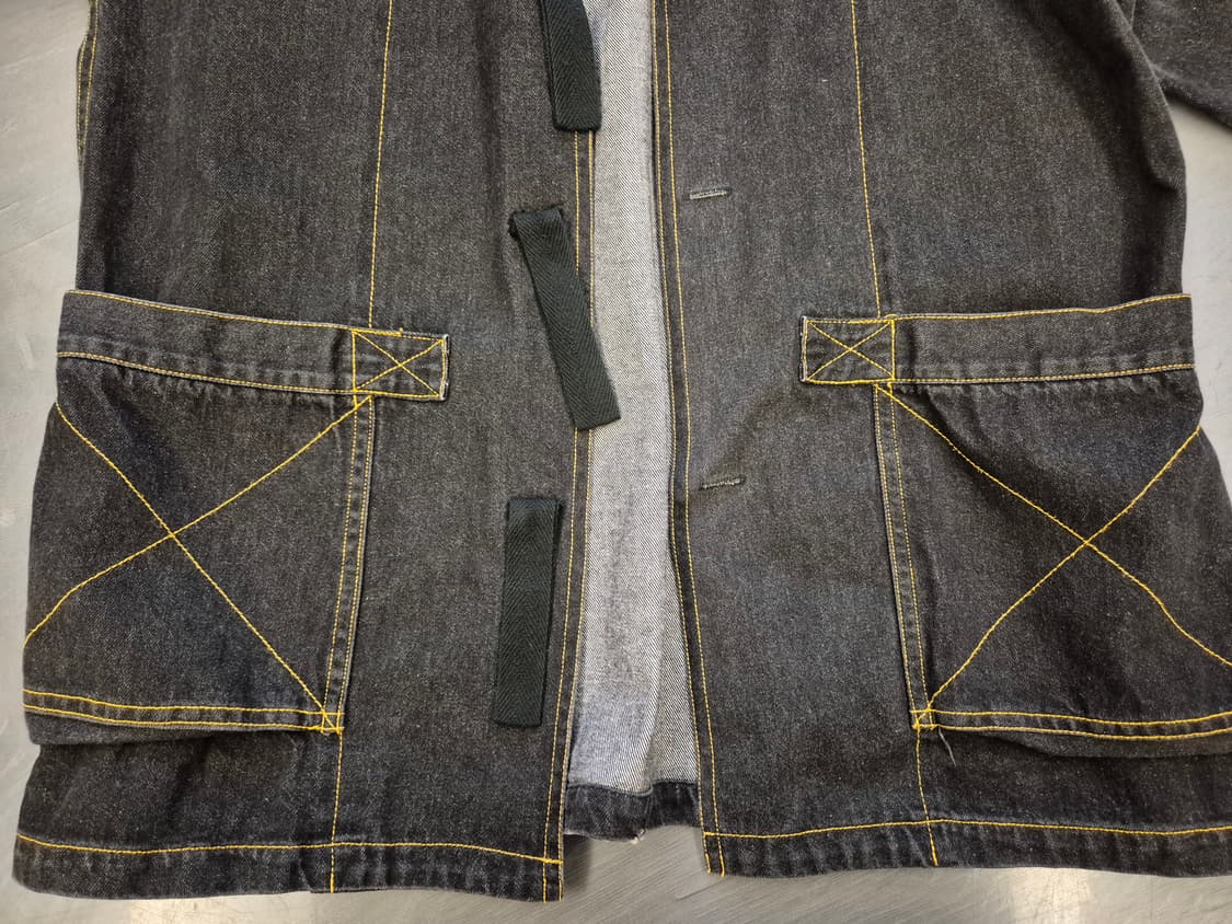 80s MIYAKE DESIGN STUDIO 이세이미야케 데님자켓 상품이미지3