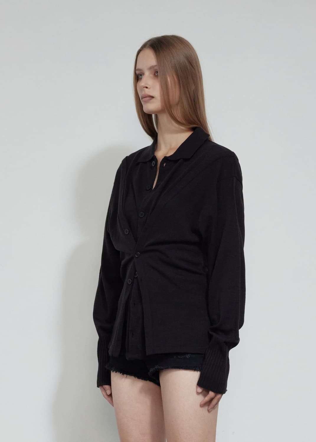 Bohemseo BUTTONED FIT CARDIGAN 상품이미지2