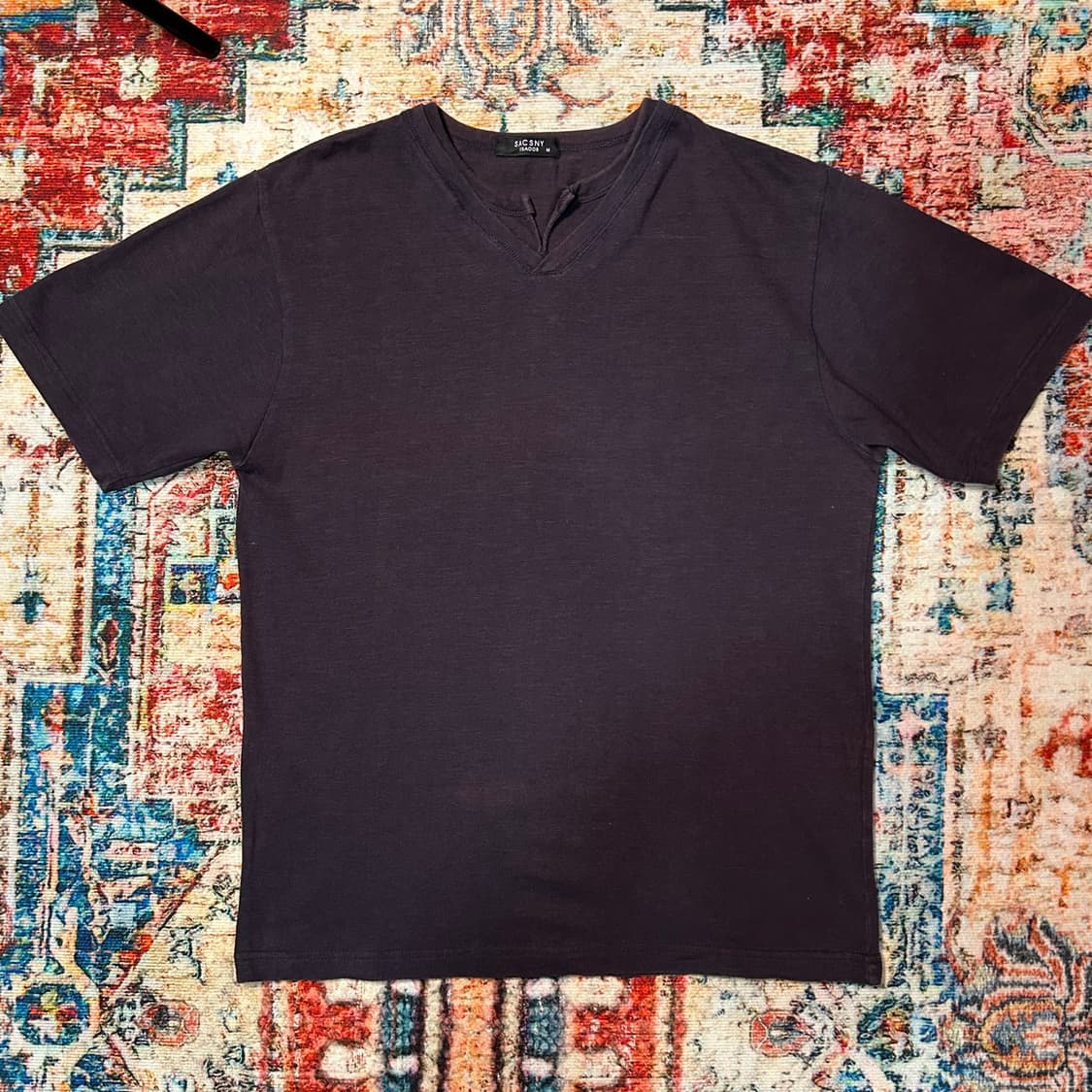 [M] 요지야마모토 Y’SACCS 레이어드 넥 반팔 상품이미지1