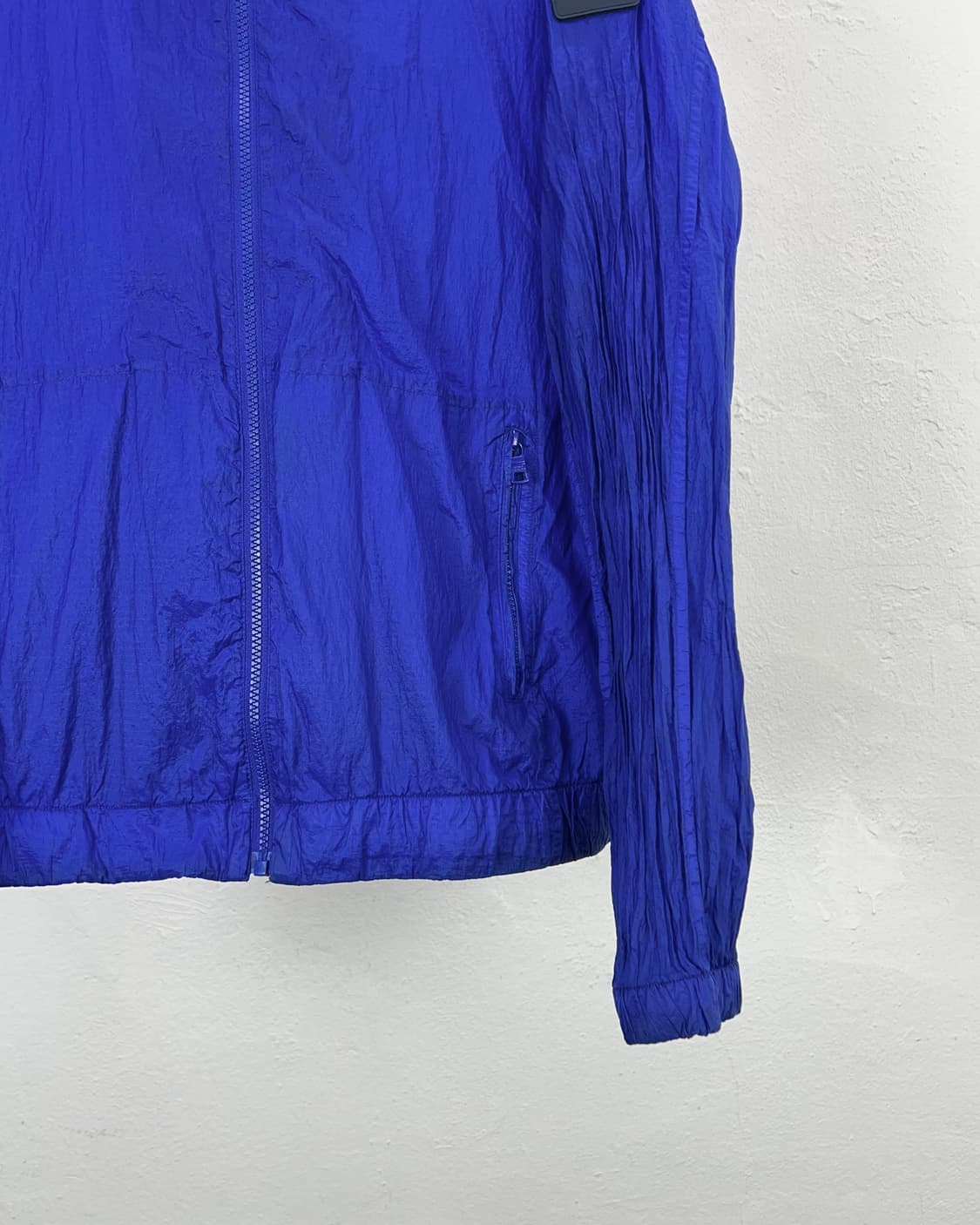 아르마니 익스체인지 로얄 블루 나일론 라이트 웨이트 후디 윈드 자켓 상품이미지5