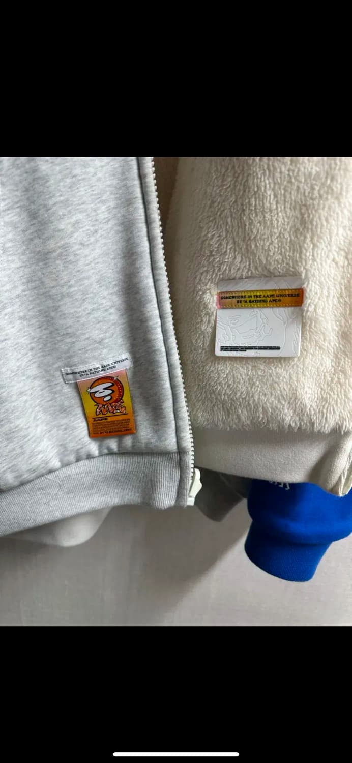 에이프 리버시블 후리스 상품이미지2