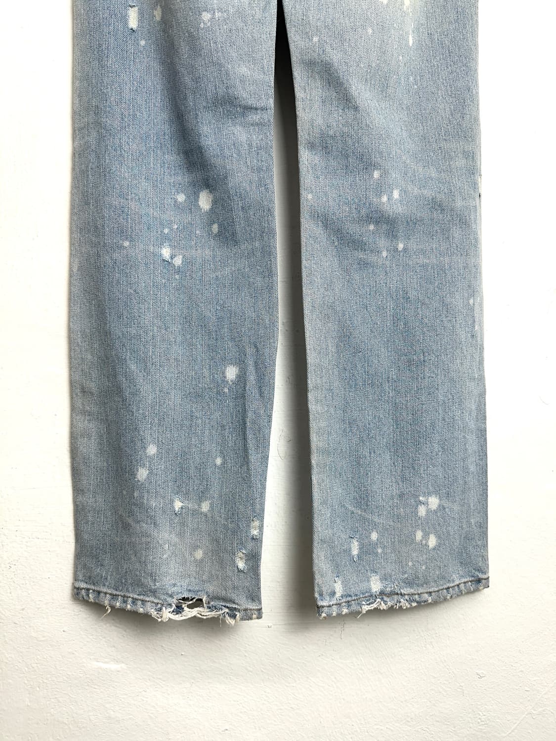 Moment Double Waist Distressed Denim Pan 상품이미지10
