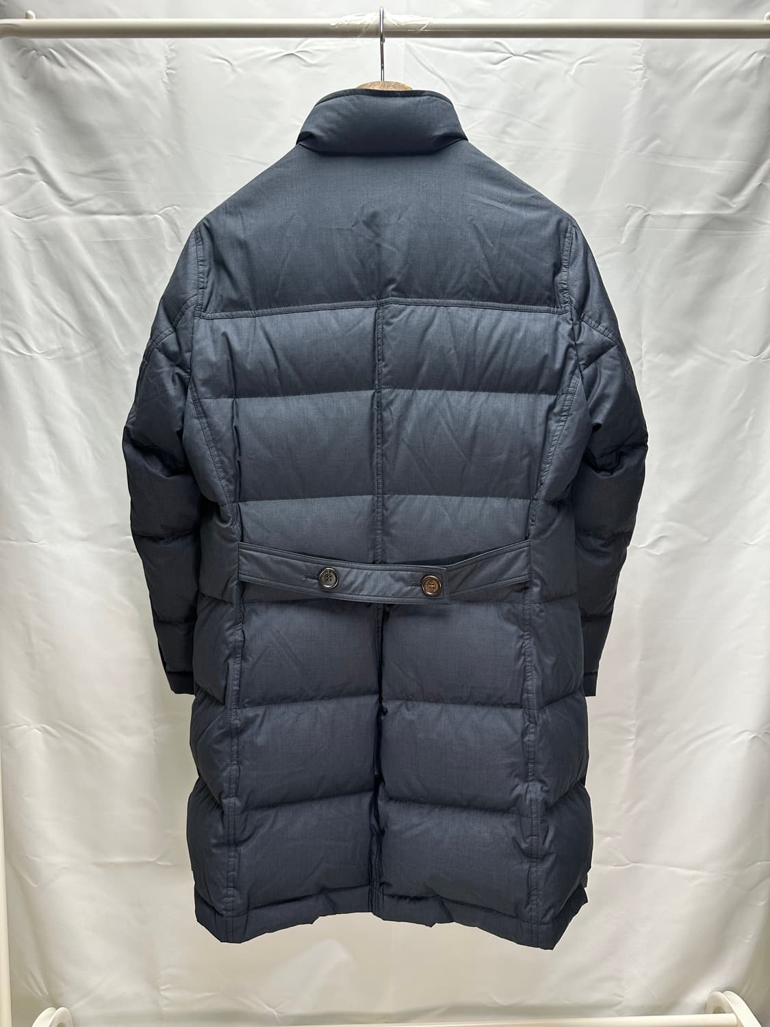 브루넬로쿠치넬리 구스다운 싱글 코트 울 실크 패딩 M(100~105) 상품이미지5