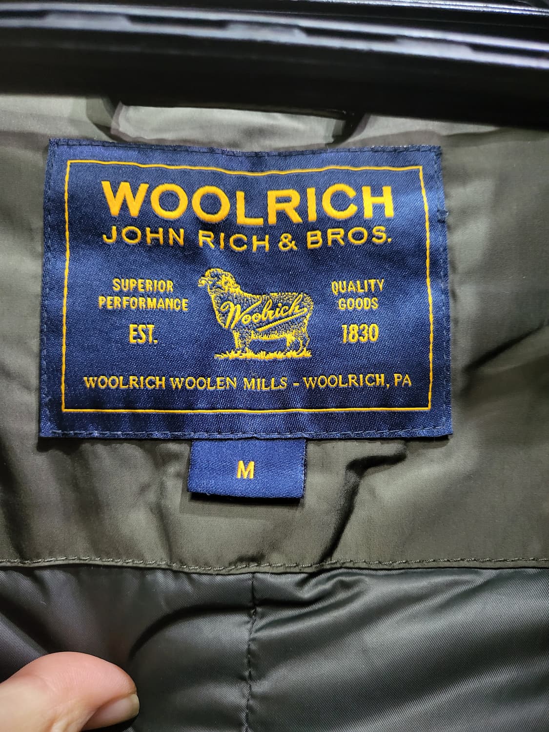 울리치 라쿤 덕다운패딩 상품이미지9