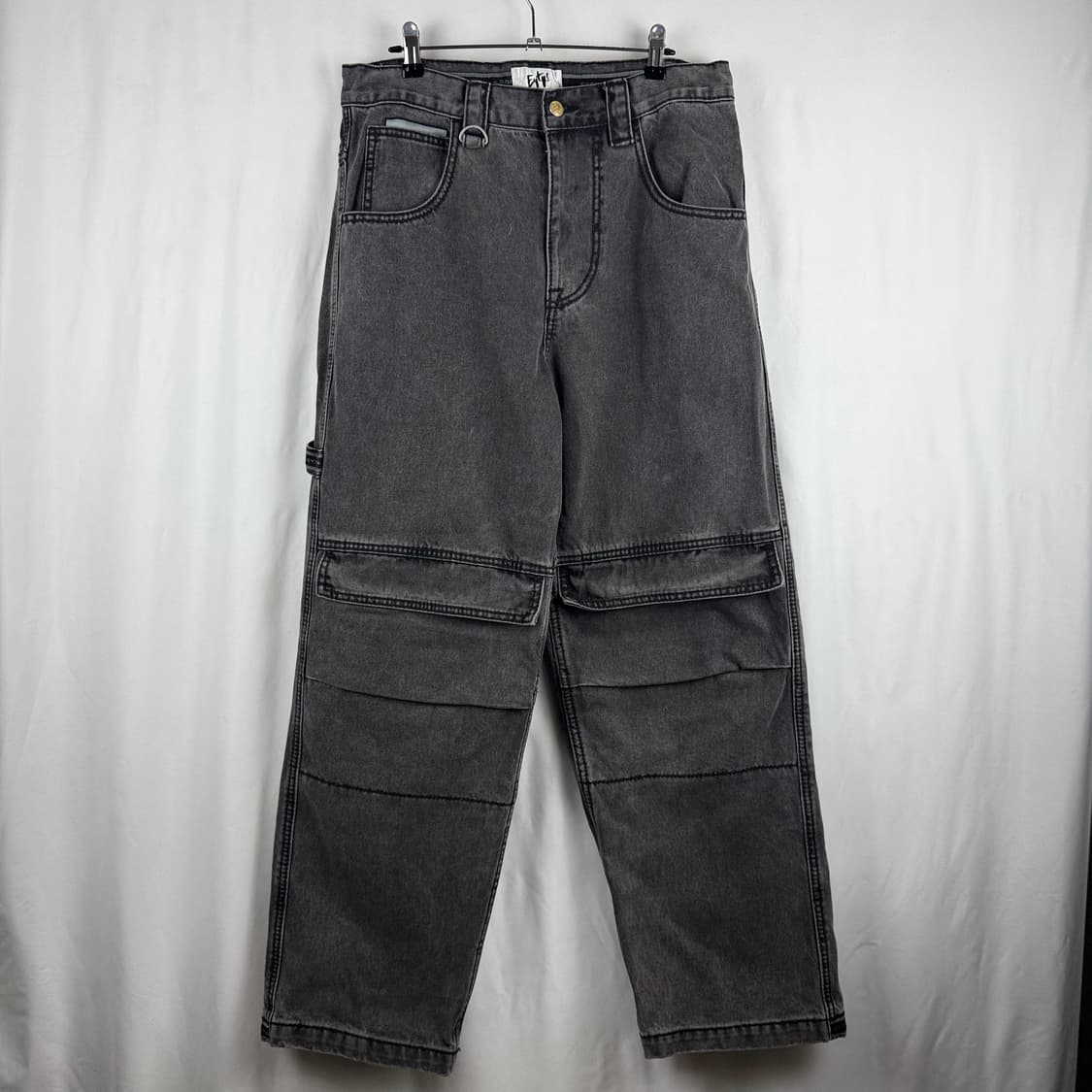 (무료배송)28/32) 이티스 타이탄 맥스 흑청 팬츠 상품이미지2