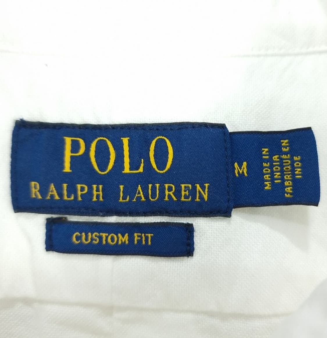 [폴로 랄프로렌] 포니 로고 자수 커스텀핏 셔츠 화이트 M18940 상품이미지7