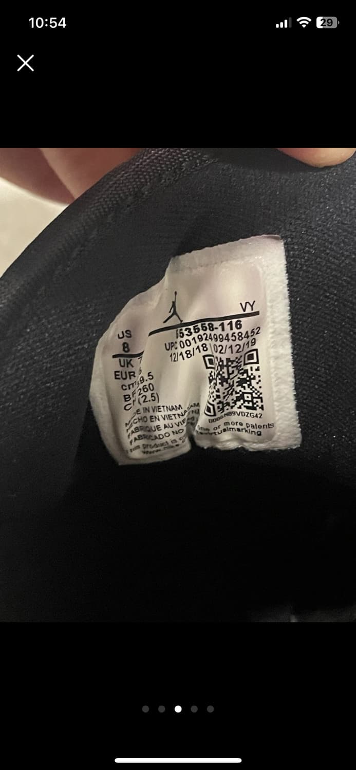 나이키 에어 조던 1 로우 레드 260 상품이미지4