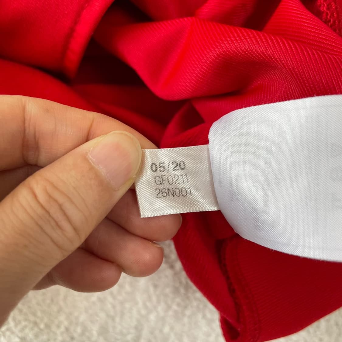 XXL 아디다스 파이어버드 레드 트랙탑 져지 110 상품이미지7